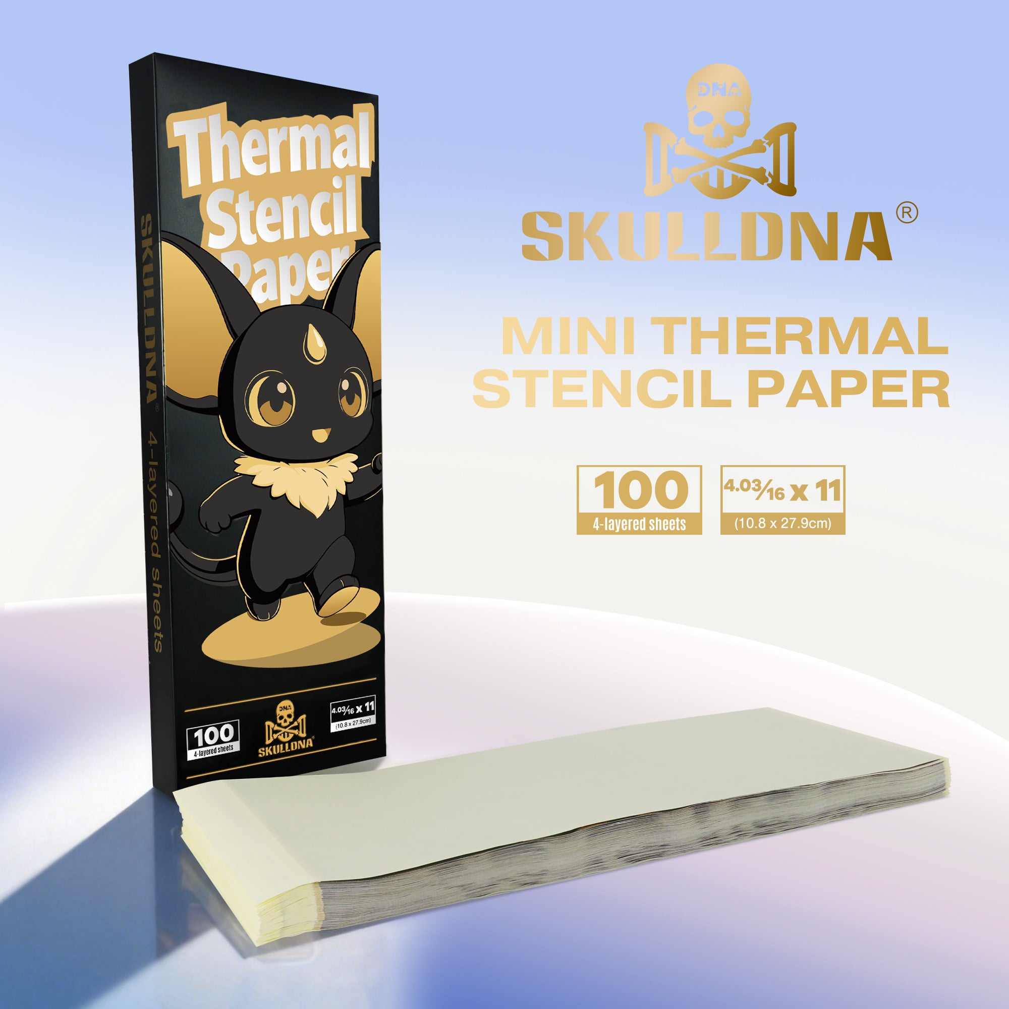 SKULLDNA - Papier Transfert Thermique Mini