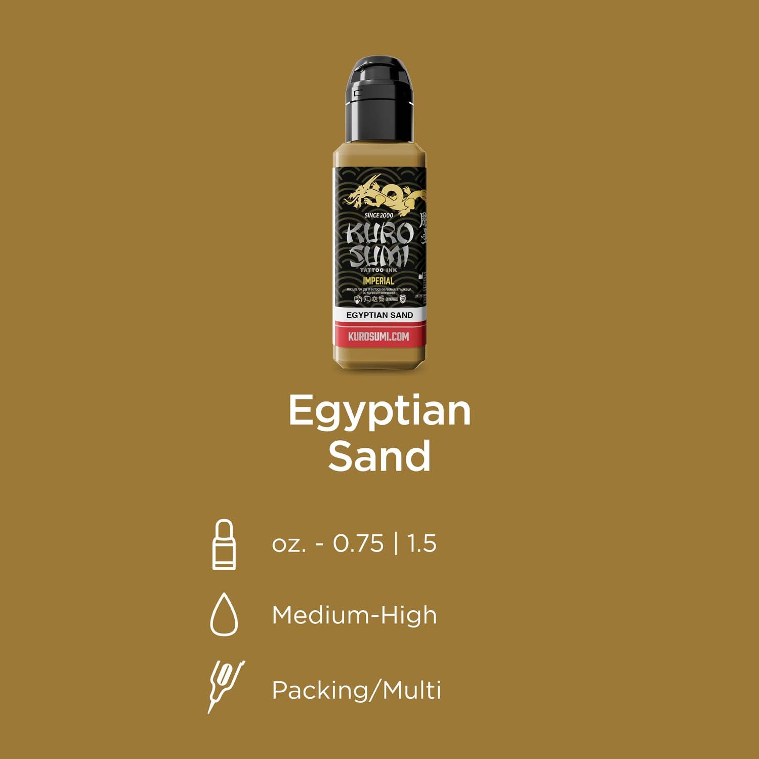 KURO SUMI Imperial - Egyptian Sand
