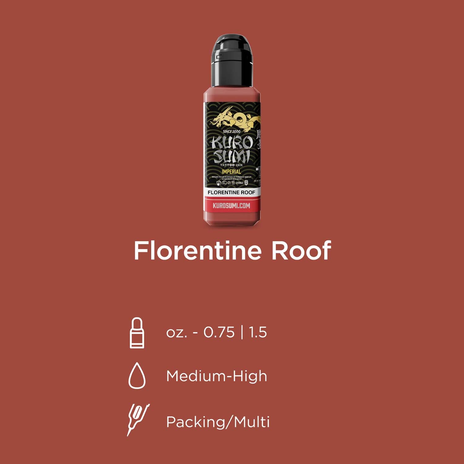 KURO SUMI Imperial - Florentine Roof