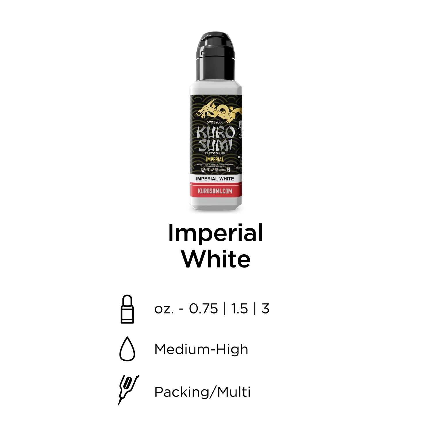 KURO SUMI Imperial - Impérial White