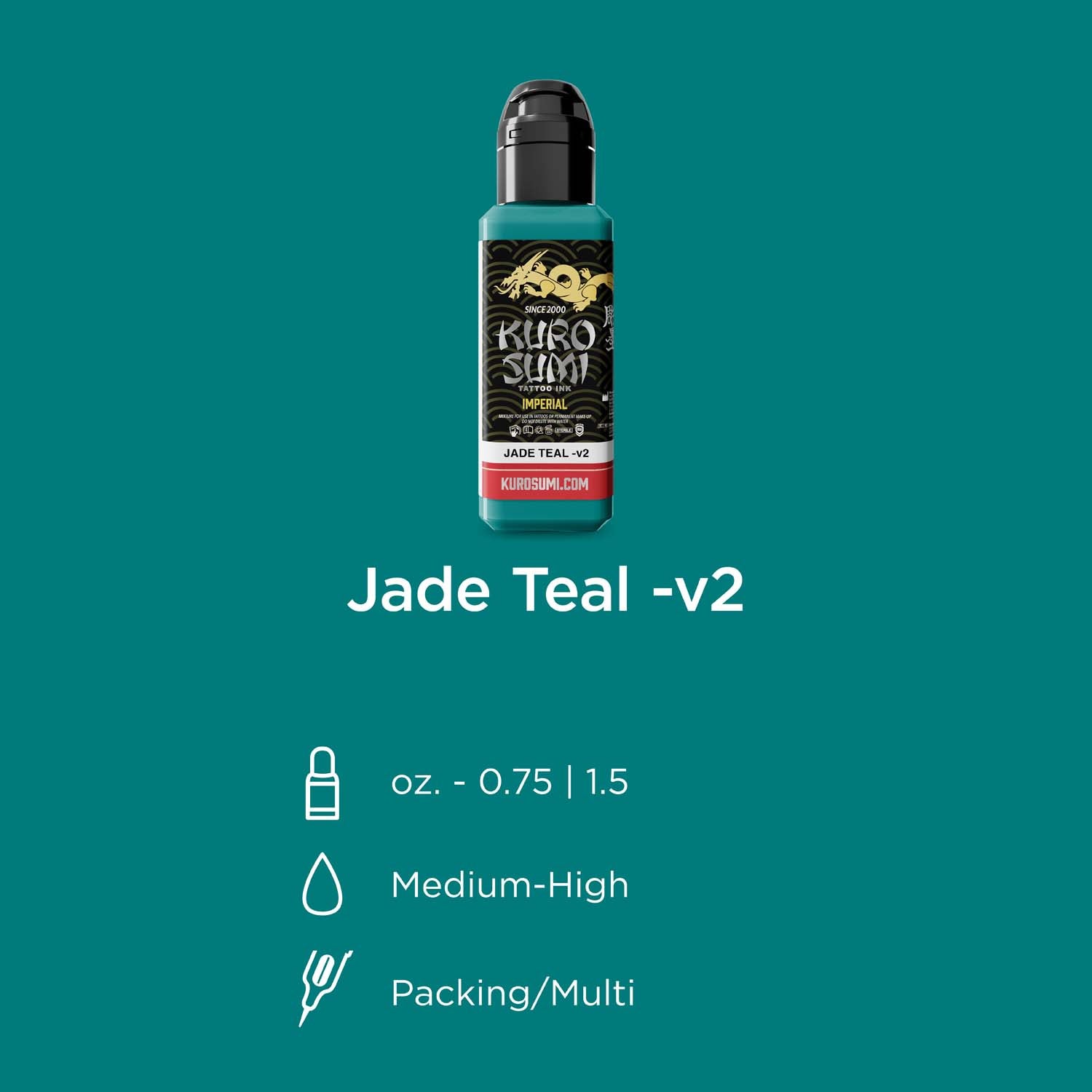 KURO SUMI Imperial - Jade Teal