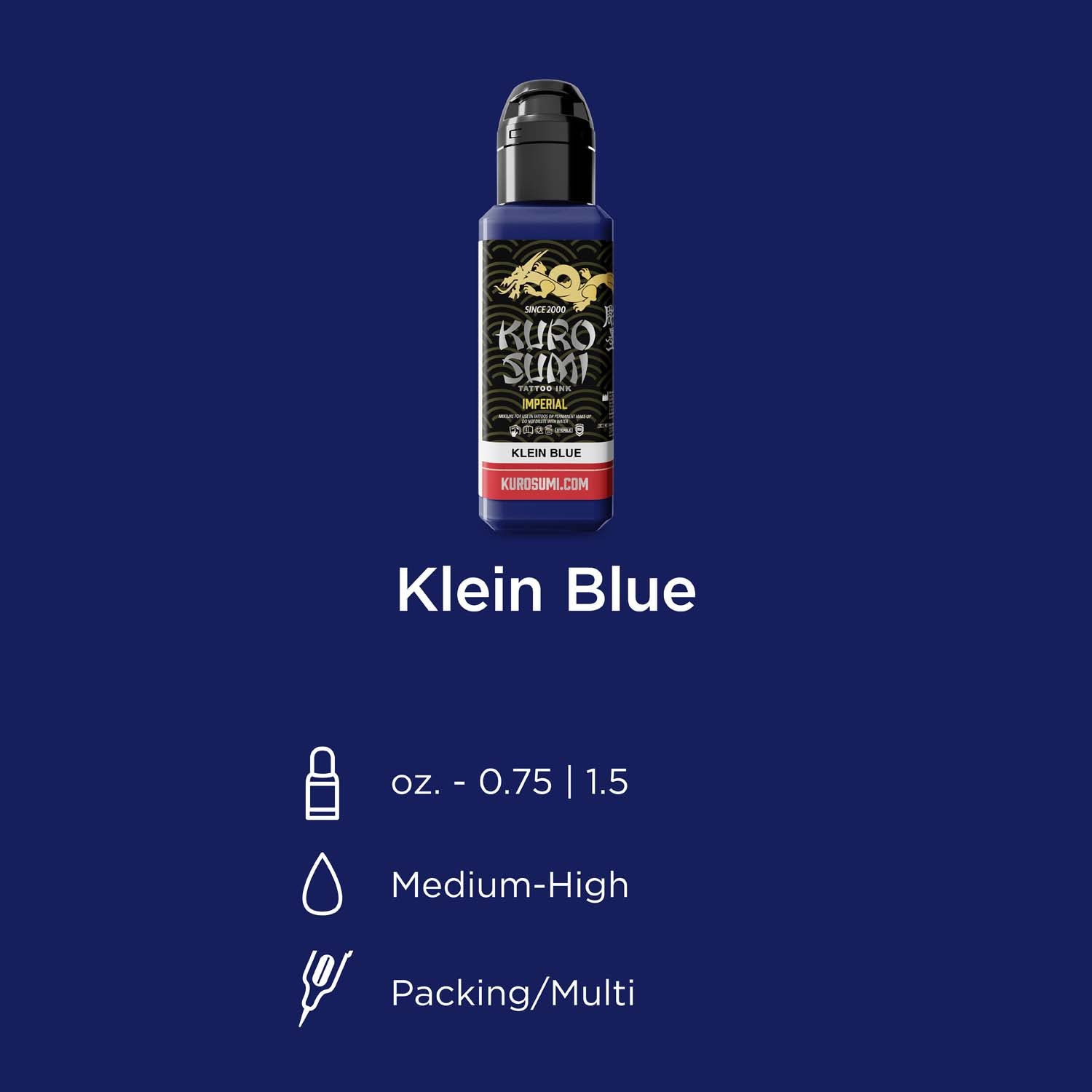 KURO SUMI Imperial - Klein Blue
