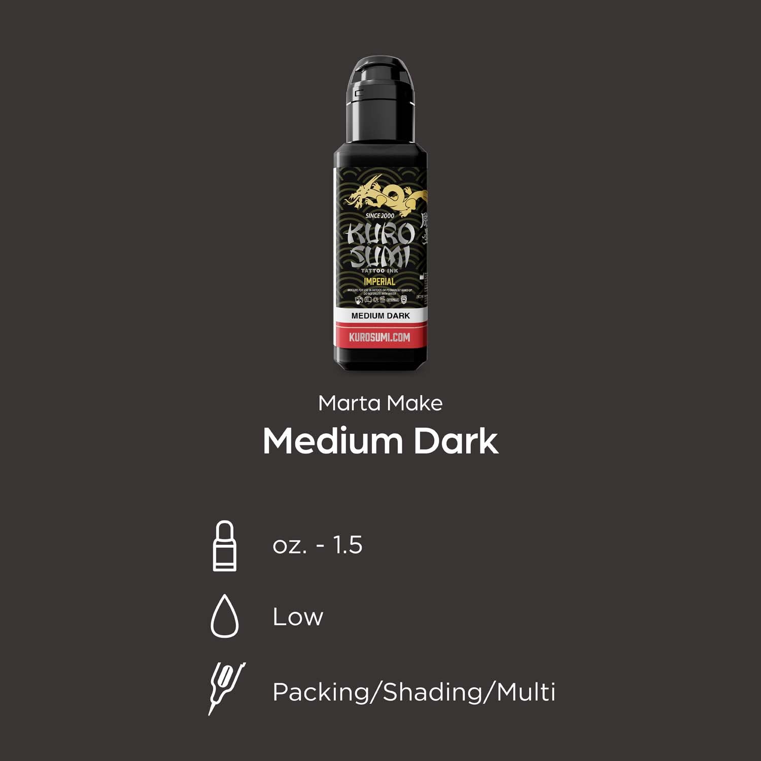 KURO SUMI Imperial - Medium Dark