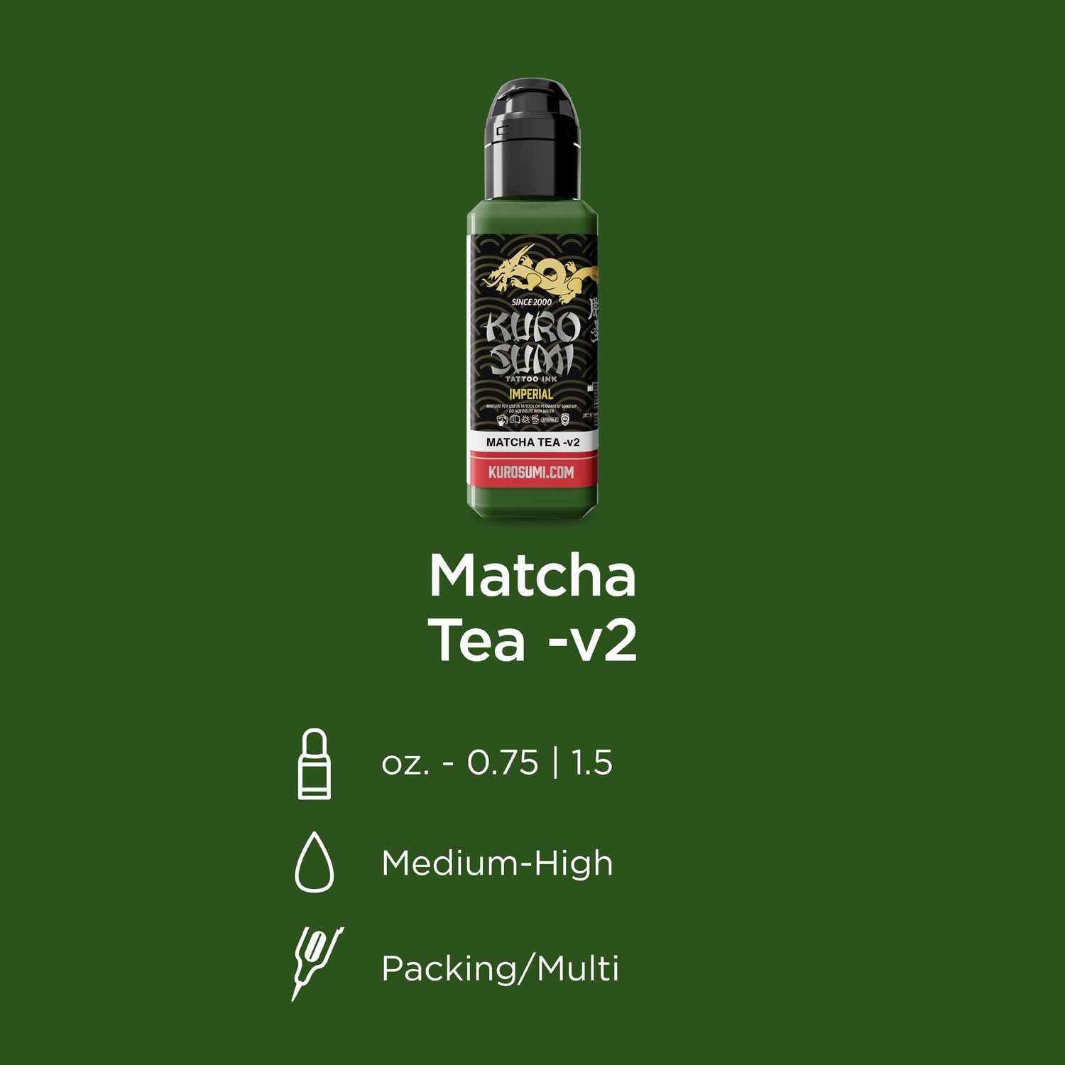 KURO SUMI Imperial - Matcha Tea v2