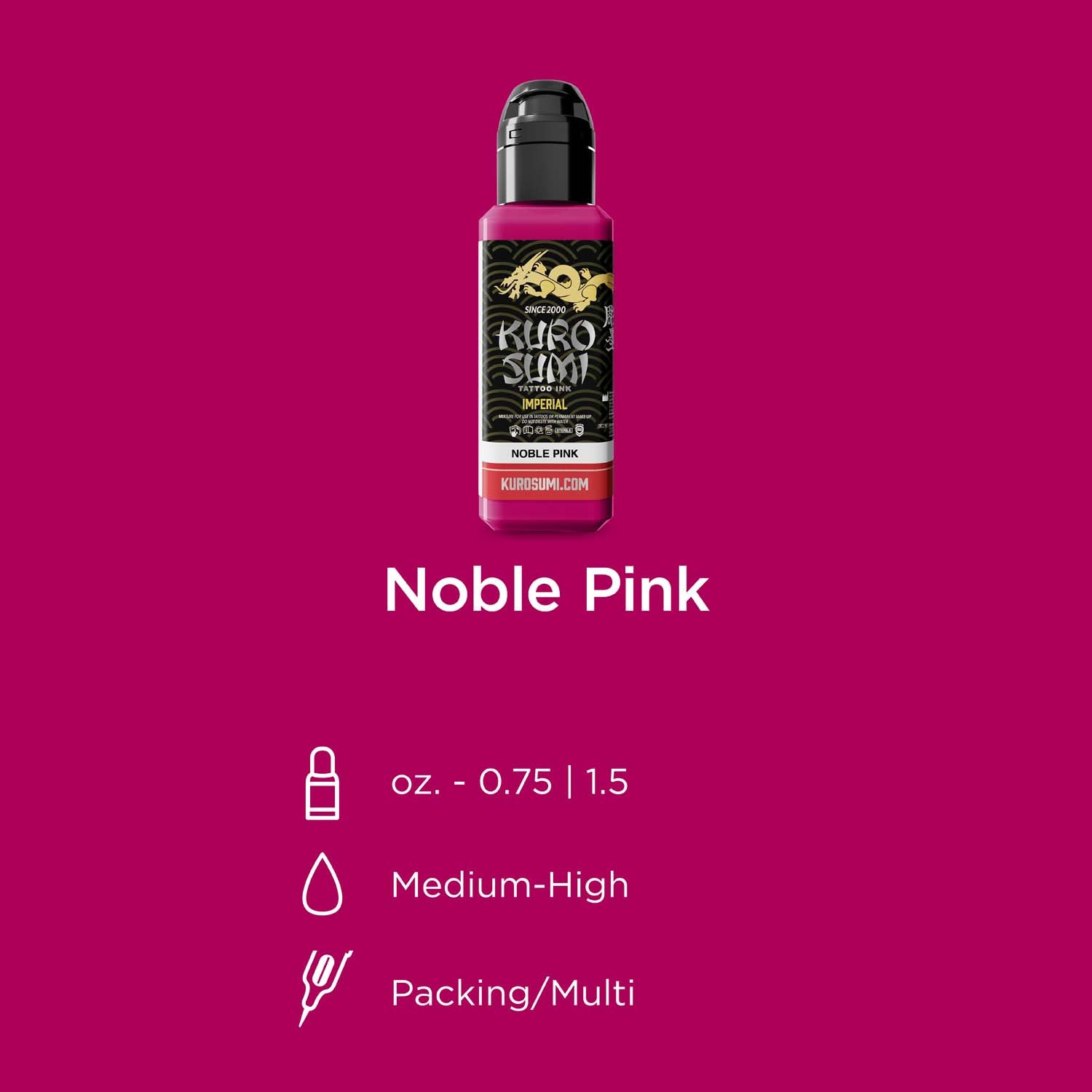 KURO SUMI Imperial - Noble Pink