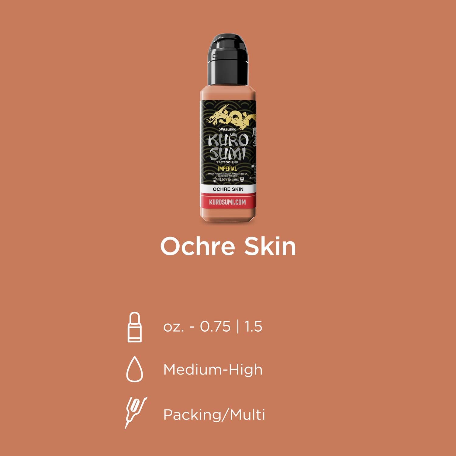 KURO SUMI Imperial - Ochre Skin