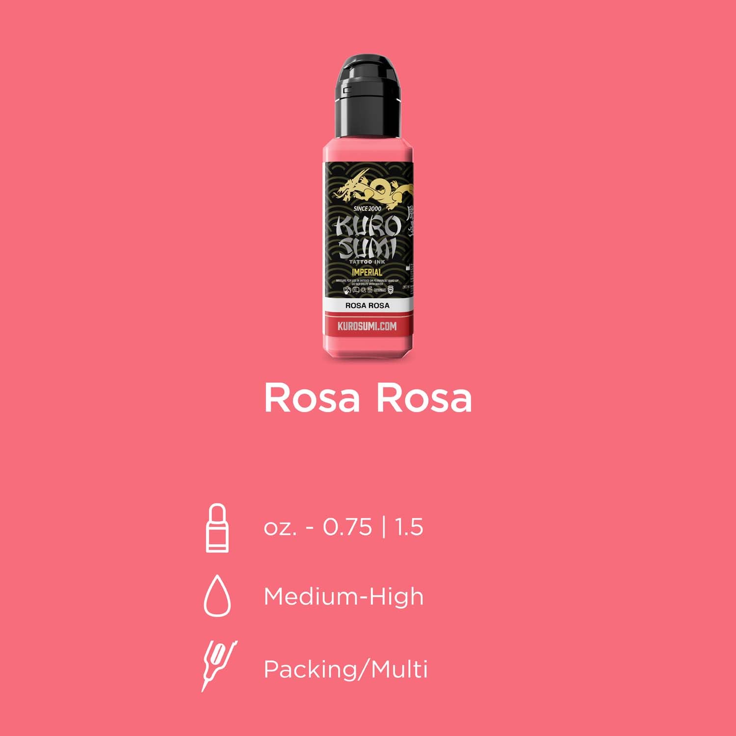 KURO SUMI Imperial - Rosa Rosa