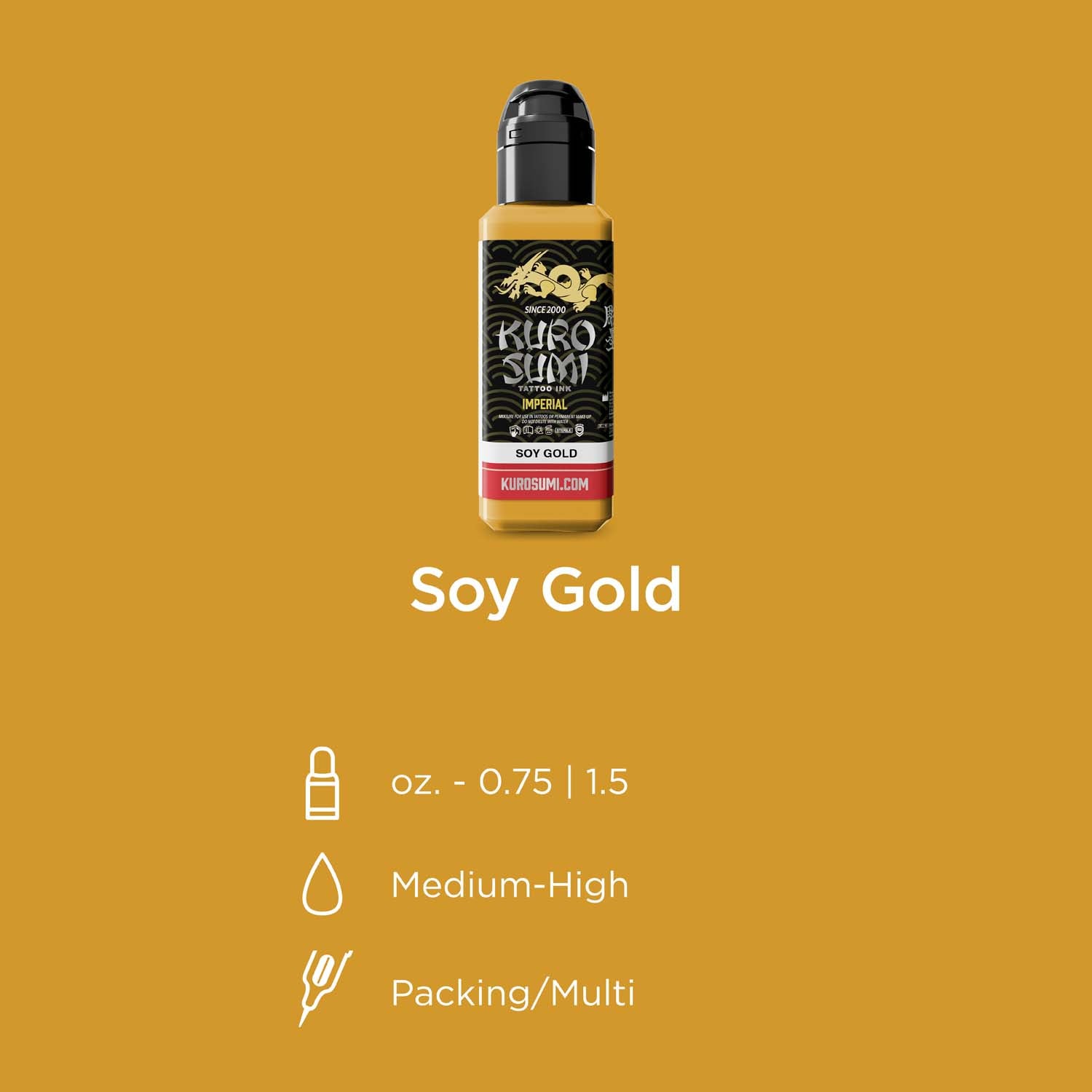 KURO SUMI Imperial - Soy Gold