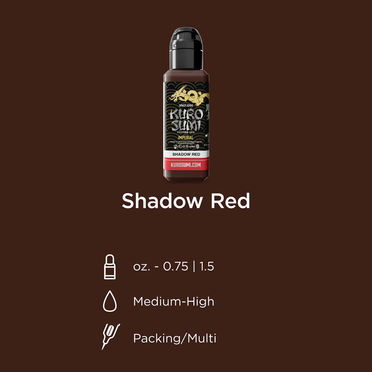 KURO SUMI Imperial - Shadow Red
