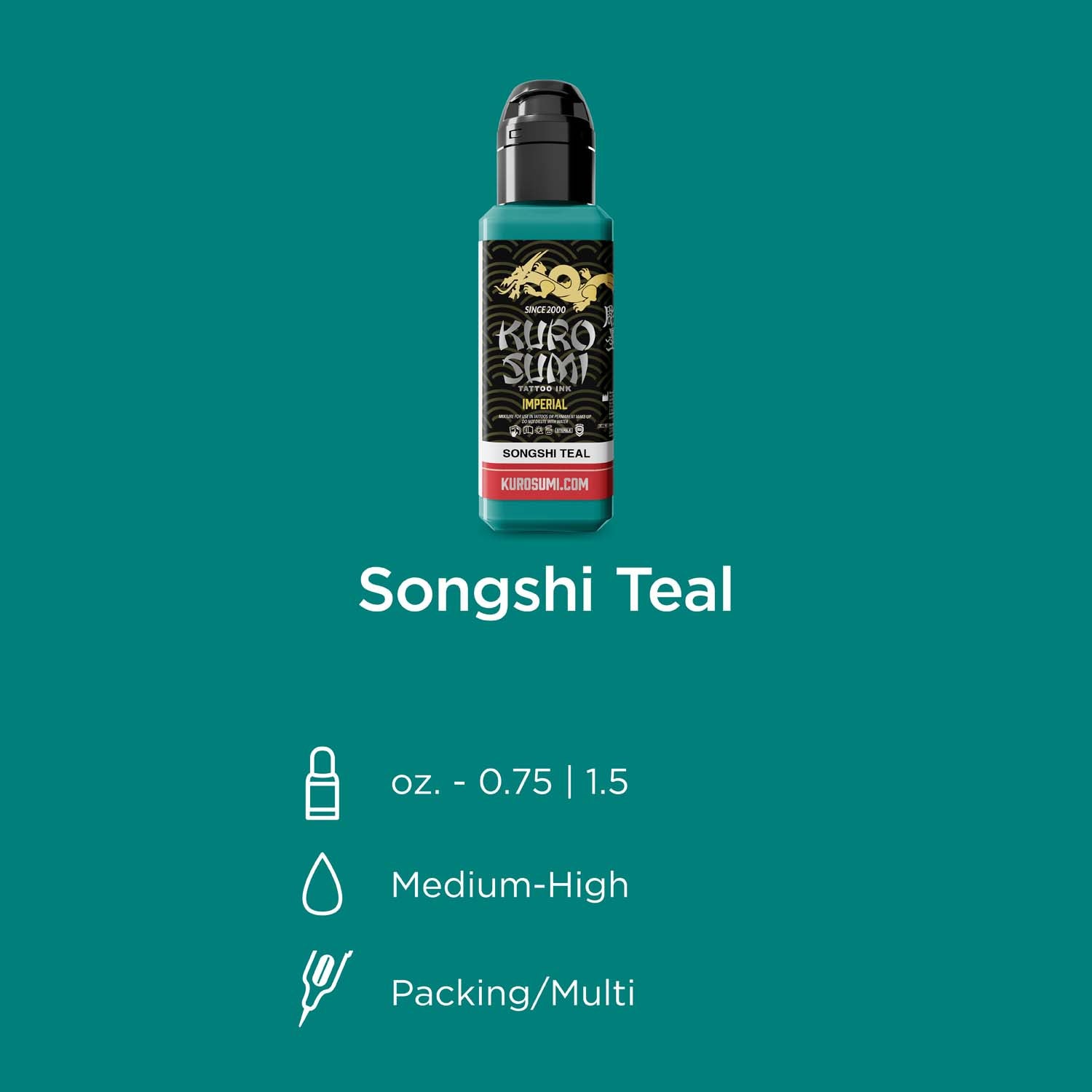KURO SUMI Imperial - Songshi Teal