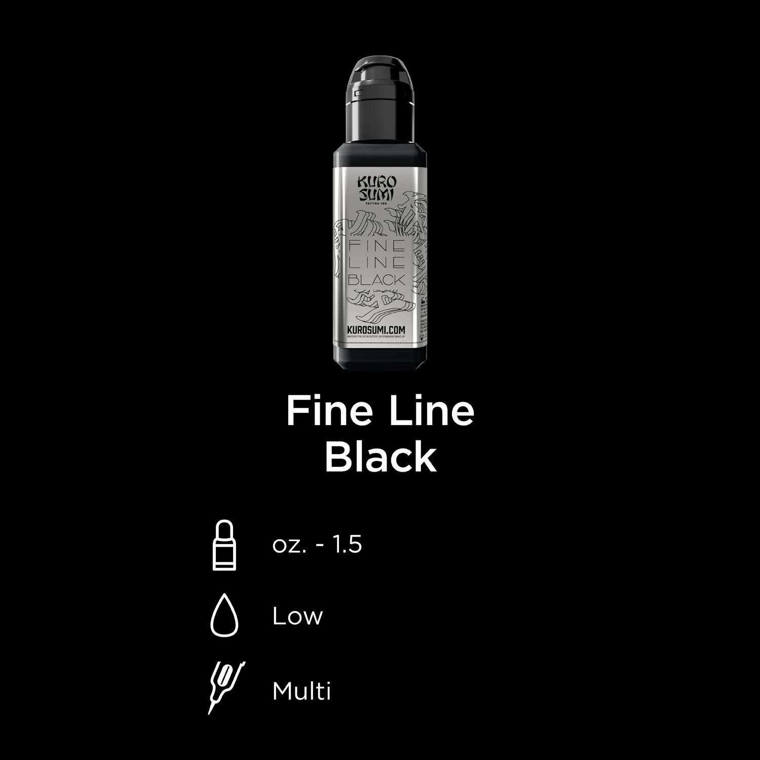 KURO SUMI Imperial - Fine Line Black