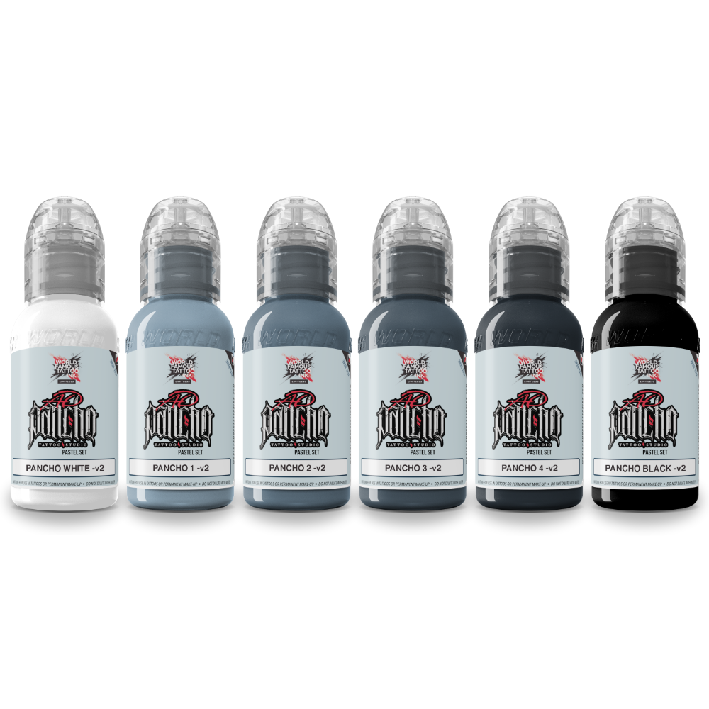 WORLD FAMOUS INK Limitless - Set A.D. Pancho Pastel Grey v2