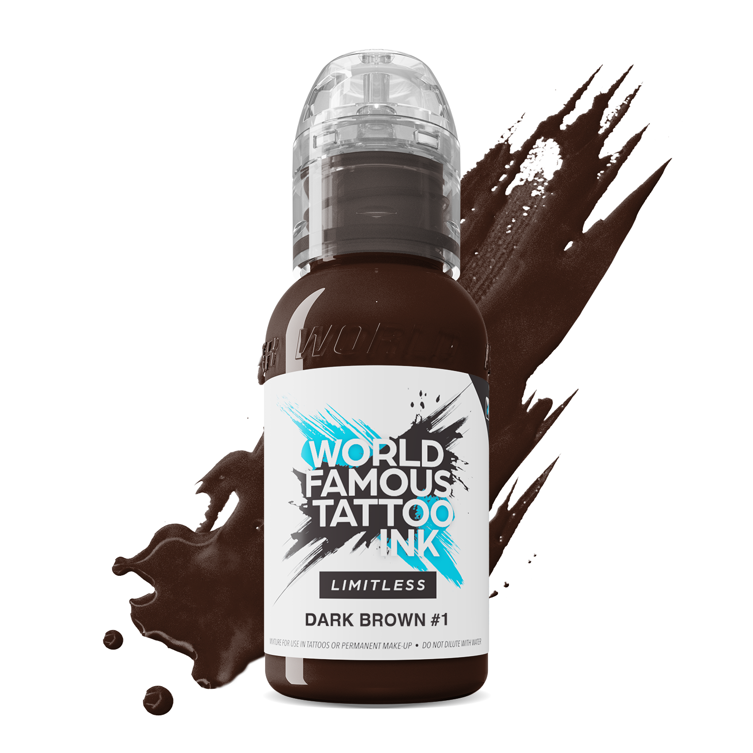 WORLD FAMOUS INK Limitless -  Dark Brown 1