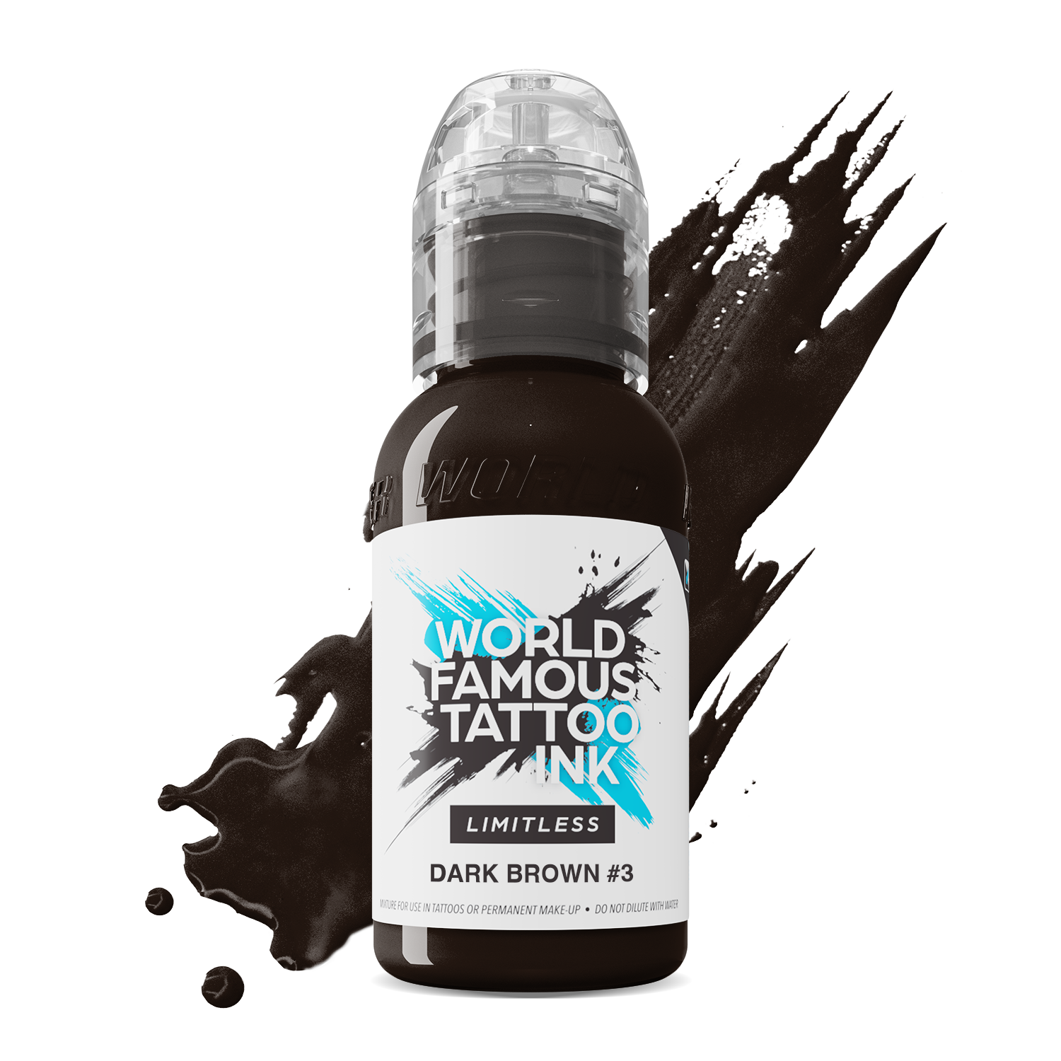 WORLD FAMOUS INK Limitless -  Dark Brown 3