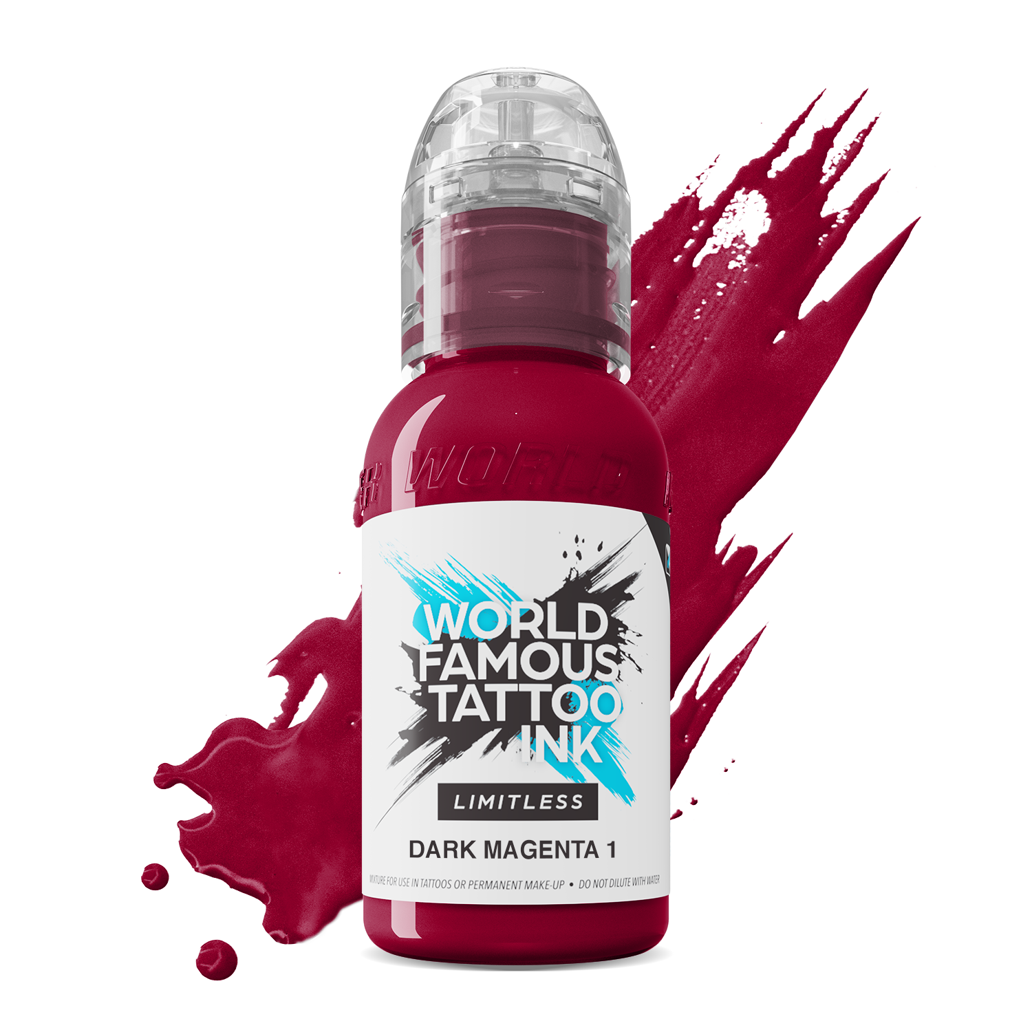 WORLD FAMOUS INK Limitless - Dark Magenta 1