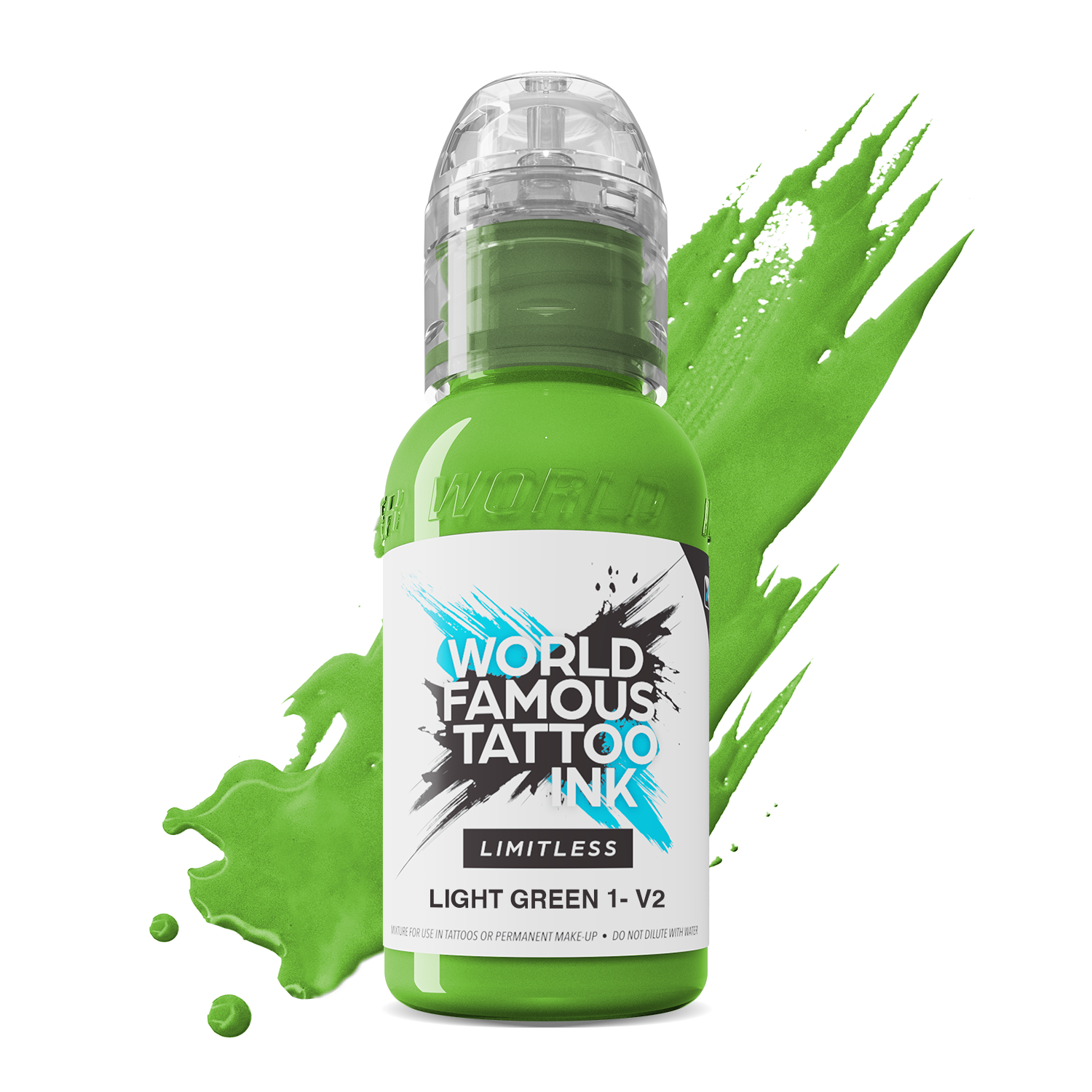 WORLD FAMOUS INK Limitless - Light Green 1 V2