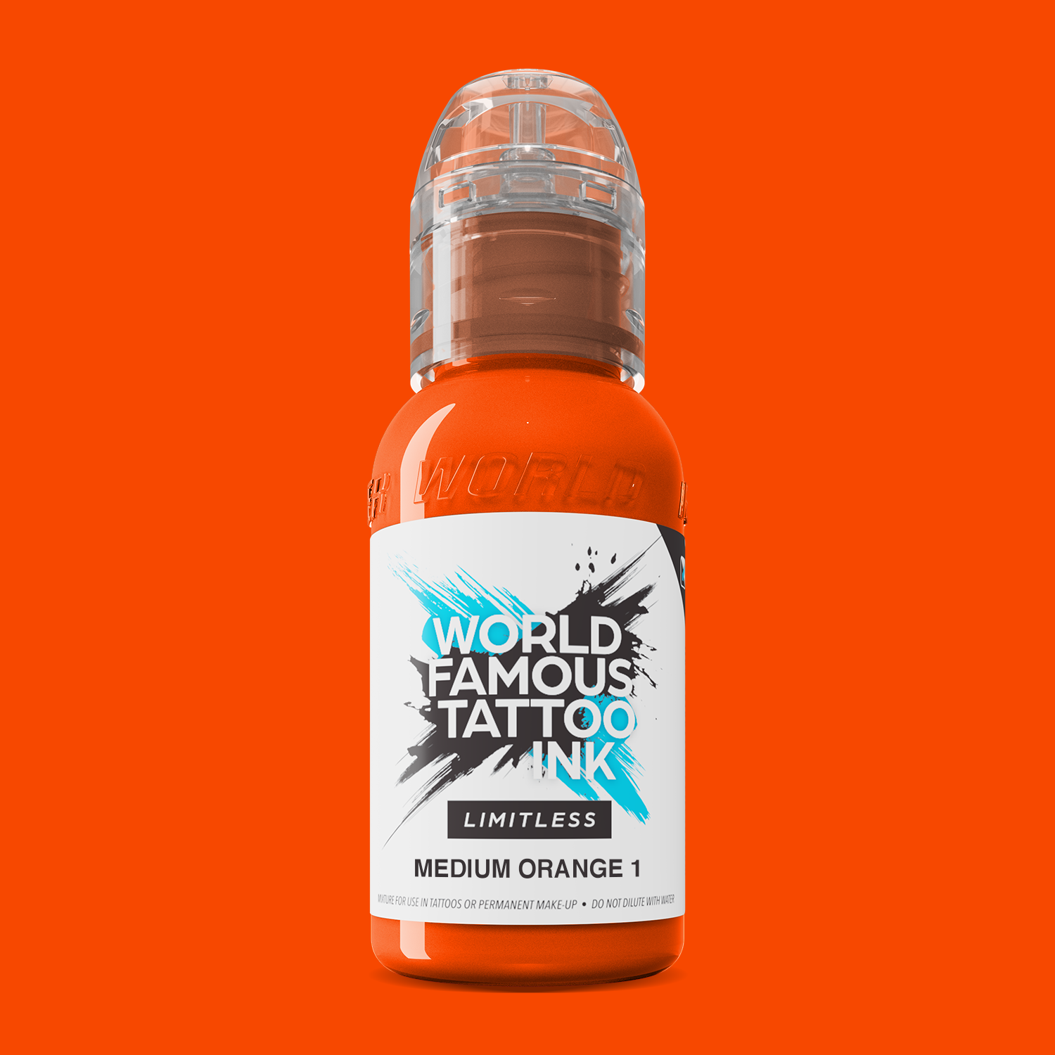 WORLD FAMOUS INK Limitless - Medium Orange 1