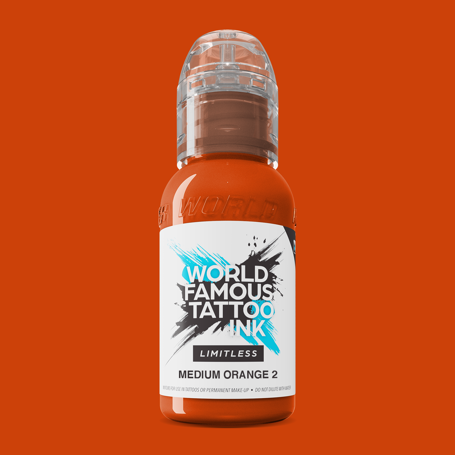 WORLD FAMOUS INK Limitless - Medium Orange 2