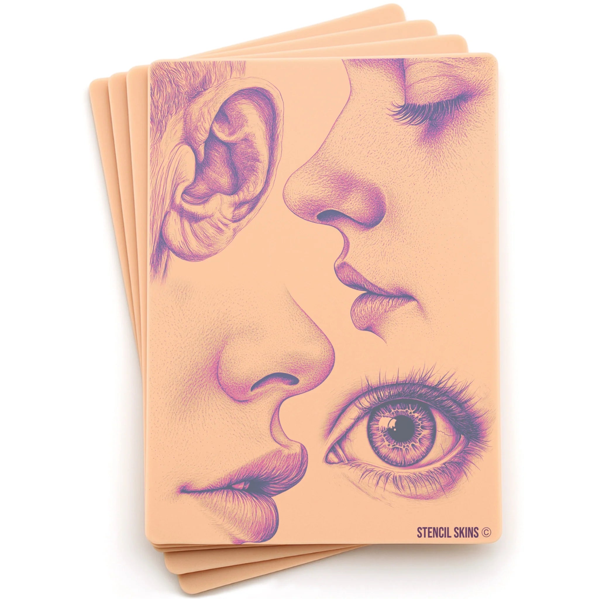 STENCIL SKINS - Peaux d'Entrainement pré-imprimées