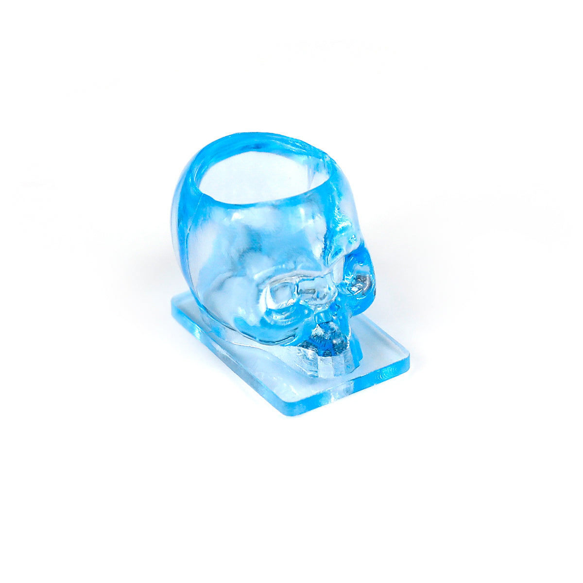CUP - Tête de Mort - Bleu Transparent