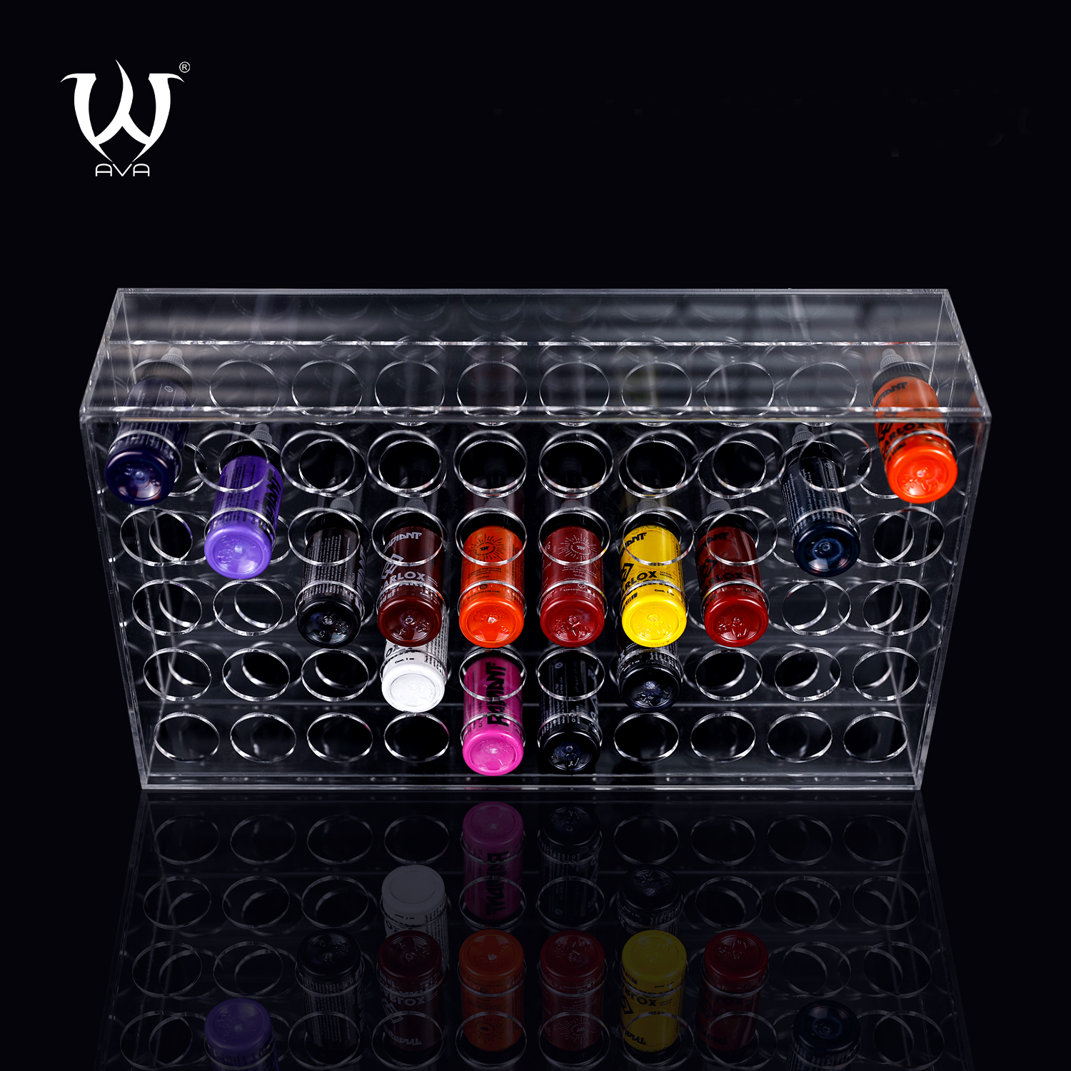 AVA - Présentoir d'encres - Transparent