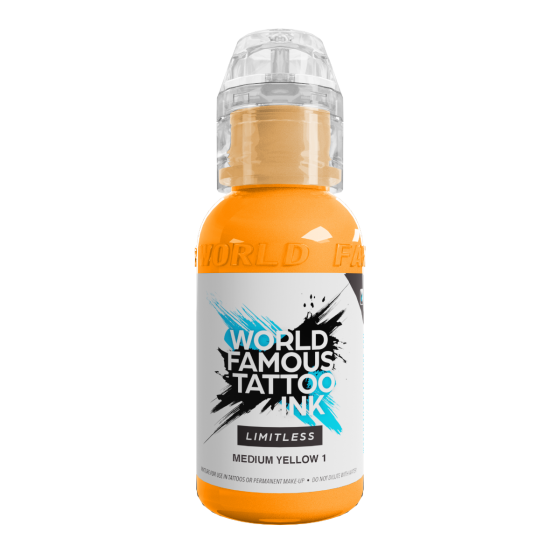 WORLD FAMOUS INK Limitless - Medium Yellow 3