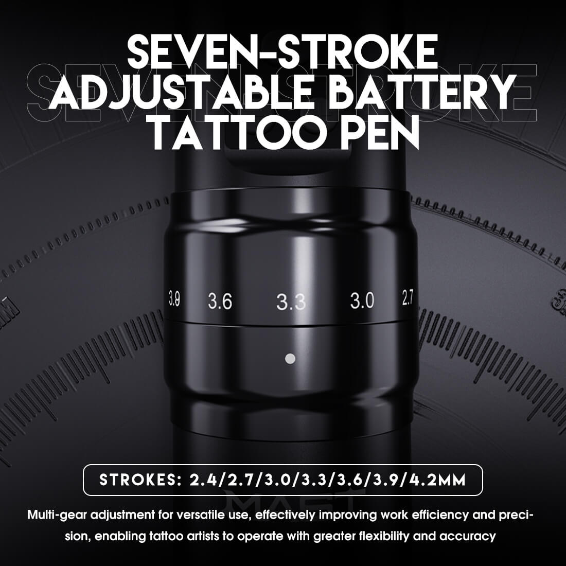 MAST- FOLD PRO 2 - Gold - Stroke ajustable