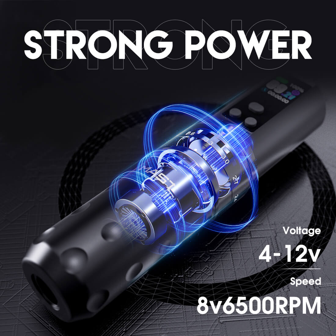 MAST- FOLD PRO 2 - Gold - Stroke ajustable